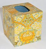 Tissue Box Cover with A William Morris Design Paper