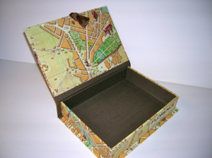 Florence Map Rectangular Box