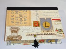 Rectangular Box With Letters & Writing Paper