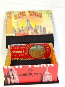 Square Box with New York the Wonder City paper