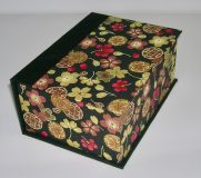 Square Box with Blooming Flowers Paper