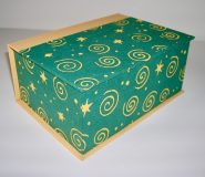 Square Box with Sun, Moon & Stars paper