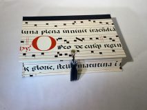 Rectangular Box with Medieval Musical Manuscript Paper