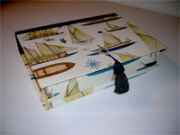 Rectangular Box with Sailing Ships Paper