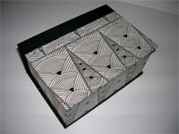Square Box with Deco Lama-Li Paper
