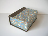 Square Box with Japanese Umbrellas Paper