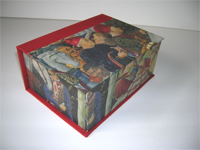 Square Box with Prince’s Procession paper