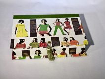 Rectangular Box with 1970s Women’s Fashion paper