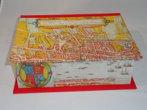 Large Rectangular Box with Hogenberg’s Map of London 1572.
