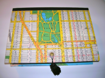 New York City Map Rectangular Box