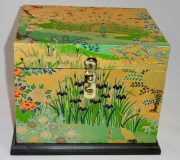 China Box with Peacocks & Irises Paper